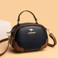 Three Sons包包女包新款2022斜挎单肩包时尚撞色小圆包女士小包