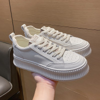 ins韩版小白鞋女2022秋季新款百搭板鞋街拍休闲饼干鞋