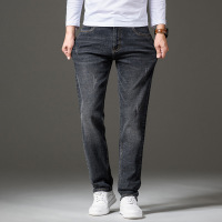 Ceba复古男士弹力牛仔裤男中青年修身小直筒男裤秋冬常规厚款长