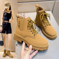 Ceen Bulledins马丁靴女潮2022秋季新款英伦厚底短靴网红机车街