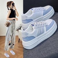 Ceen Bulledins韩版小白鞋女2022秋季新款厚底松糕鞋女百搭休闲