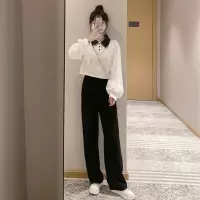 Ceba秋季梨形身材穿搭套装秋装小个子时尚清纯搭配女装整套甜美