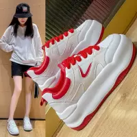 DBMG2022秋季新款基础小白鞋女韩版休闲板鞋街拍百搭松糕鞋女