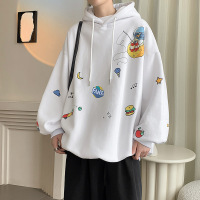 Three Sons2022秋季新款连帽卫衣男士潮ins潮牌港风宽松男生春秋