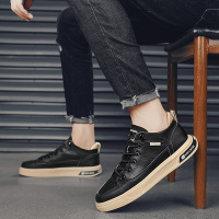 Ceba男鞋2022秋季百搭英伦运动板鞋男低帮潮流男士休闲皮鞋一脚