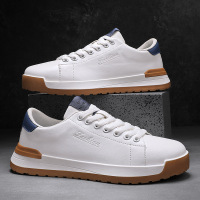 Ceba秋季青年休闲运动皮面板鞋2022时尚简约日常百搭工作厨师鞋