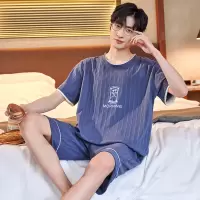 DBMG睡衣男秋季短袖短裤青少年家居服男士夏天卡通2022年新款套