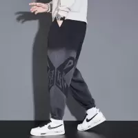 Ceen Bulled裤子男款卫裤渐变色束脚休闲裤加肥加大春秋款大码胖