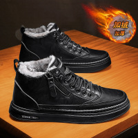 Ceen Bulled男鞋冬季2022新款高帮马丁靴加绒加厚保暖休闲鞋百搭