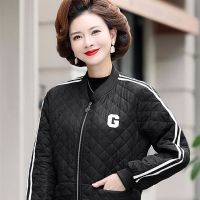2022年秋冬妈妈装40岁短款中年人小时尚休闲中老年女装外套潮