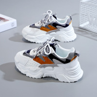 Ceba2022秋季新款老爹鞋子女ins厚底百搭运动鞋透气休闲鞋潮K-10