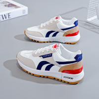 Ceba2022秋季新款阿甘鞋子女韩版休闲运动鞋女低帮厚底跑步鞋