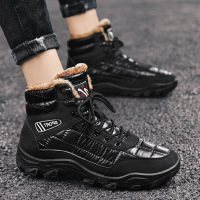 Ceba2022新款冬季户外加绒加厚保暖东北雪地棉鞋高帮纯色百搭户