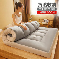 Three Sons羽丝绒床垫软垫纯色单人宿舍床褥垫 家用褥子双人加厚