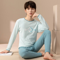 Ceba青少年秋衣秋裤套装薄款初高中男孩冬季保暖内衣男士打底