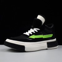 DBMG2022冬季新款高帮运动休闲男鞋潮流拼色厚底老爹鞋网红鞋