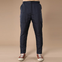 DBMG中老年 男式羽绒裤 加厚大码男士松紧裤 内外可穿