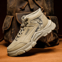 Ceen Bulled2022秋冬高帮马丁靴男士复古男靴休闲耐磨工装靴迷彩