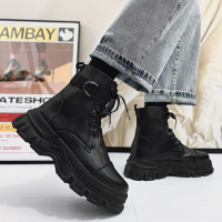 Ceen Bulled男士马丁靴英伦风机车靴高帮皮靴潮流港风2023四季新