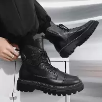 Ceen Bulled马丁靴英伦风高帮皮靴潮流国1OPFxO