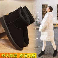 Ceen Bulled雪地靴女冬季2022年新款棉鞋女冬加绒加厚加绒短筒面