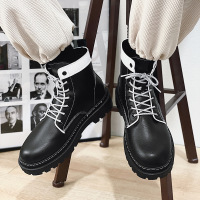 Ceen Bulled马丁靴英伦风高帮皮靴潮流国潮2023秋冬新款靴子男靴