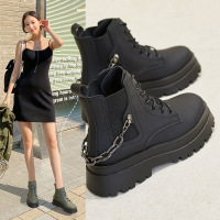 Ceen Bulledins潮马丁靴女2022秋冬新款百搭英伦短靴女街拍显瘦