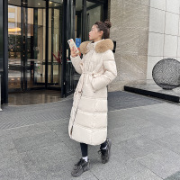 Three Sons衣女中长款韩版宽松女2022新款显瘦外套女冬款加厚