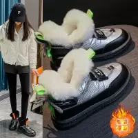 DBMGins加厚百搭雪地靴女2022冬季新款韩版加厚保暖短靴女靴子