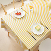 Three Sons北欧防水桌布防油免洗pvc桌垫装饰餐桌布家用网红ins