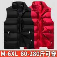 Three Sons280斤马甲男 2022秋冬新款加肥加大码棉坎肩情侣马甲
