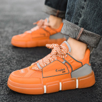 2023春季国潮时尚拼色低帮板鞋户外运动跑步透气休闲鞋男鞋