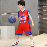 Brookings男童速干背心套装夏装季男孩运动薄款无袖短裤大儿童篮