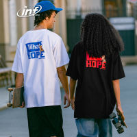 DBMG希望小猫印花T恤2023春夏潮牌版型宽松220g短袖