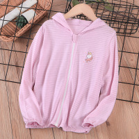 DBMG儿童夏天薄款外套女童衣新款宝宝春夏外出服服竹节棉透气