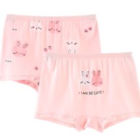 DBMG柔糯新款女童内裤夏季类似莫代尔软糯舒适女宝宝平角三角小