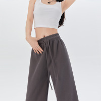 Ceba小米妮运动裤女装裤子女春秋新款休闲裤卫裤外穿直筒裤阔腿