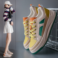 DBMGins潮小白鞋女2023春季新款厚底松糕鞋女百搭板鞋子女