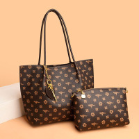 Three Sons包包女包新款2023托特包女时尚印花女士子母包女单肩