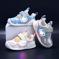 Three Sons儿童运动鞋童鞋春款婴童运动鞋带灯幼童鞋可爱卡通宝