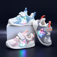 Three Sons童鞋春款2023宝宝学步鞋婴幼童机能鞋带灯卡通童鞋儿