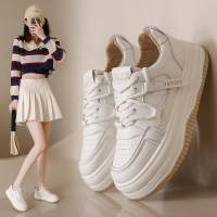 DBMG百搭小白鞋女2023春季新款ins韩版厚底松糕鞋休闲板鞋