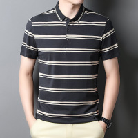 Brookings翻领t恤短袖工作服棉运动潮流广告polo衫定图案文字印