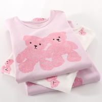 DBMG新款儿童睡裙夏季棉短袖薄款女童睡衣宝宝童装母女连衣裙子