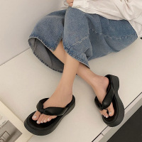 DBMG简约ins防滑网红沙滩人字拖鞋女夏外穿2023新款厚底踩屎感凉