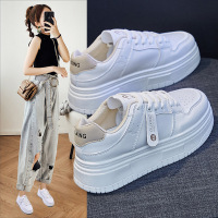 Ceen Bulled小白鞋女2023春季新款透气板鞋ins潮韩版松糕鞋休闲