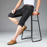 Ceba天丝夏季中裤男装青年商务型休闲裤男装新塘