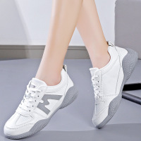 Ceba2023春季新款小白鞋女百搭透气老爹鞋子休闲运动跑步女鞋