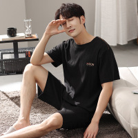 DBMG新款睡衣男夏季短袖短裤家居服夏天休闲可外穿宽松加大码套