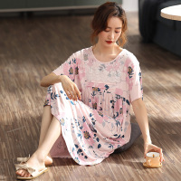 DBMG睡裙女夏季睡衣2023年新款短袖甜美可爱卡通休闲家居服可外